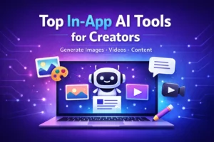 Best In-App Generative AI Tools for Digital Media Creators
