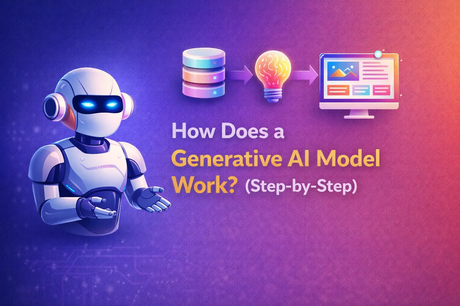 How Does a Generative AI Model Work?