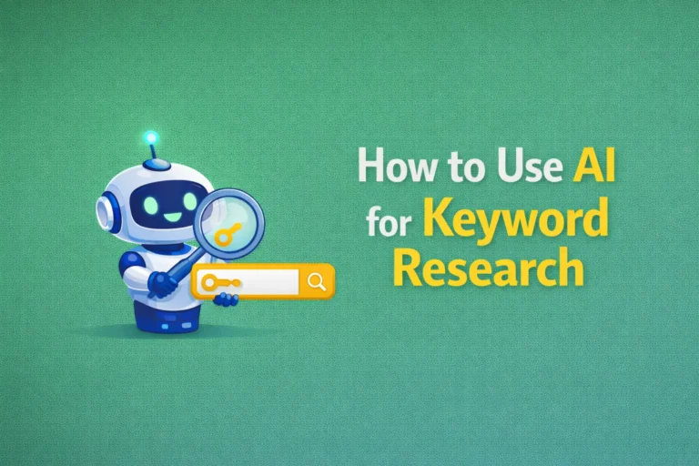 How to Use AI for Keyword Research