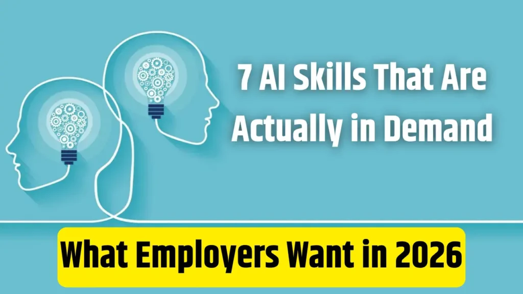 7 AI Skills That Are Actually in Demand